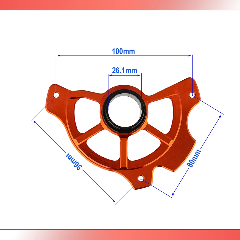 Motorcycle 22mm 26mm Brake Cover Front Brake Disc Guard For KTM 125 150 200 250 300 350 450 500 EXC EXC-F EXC EXC-F 2016-2023