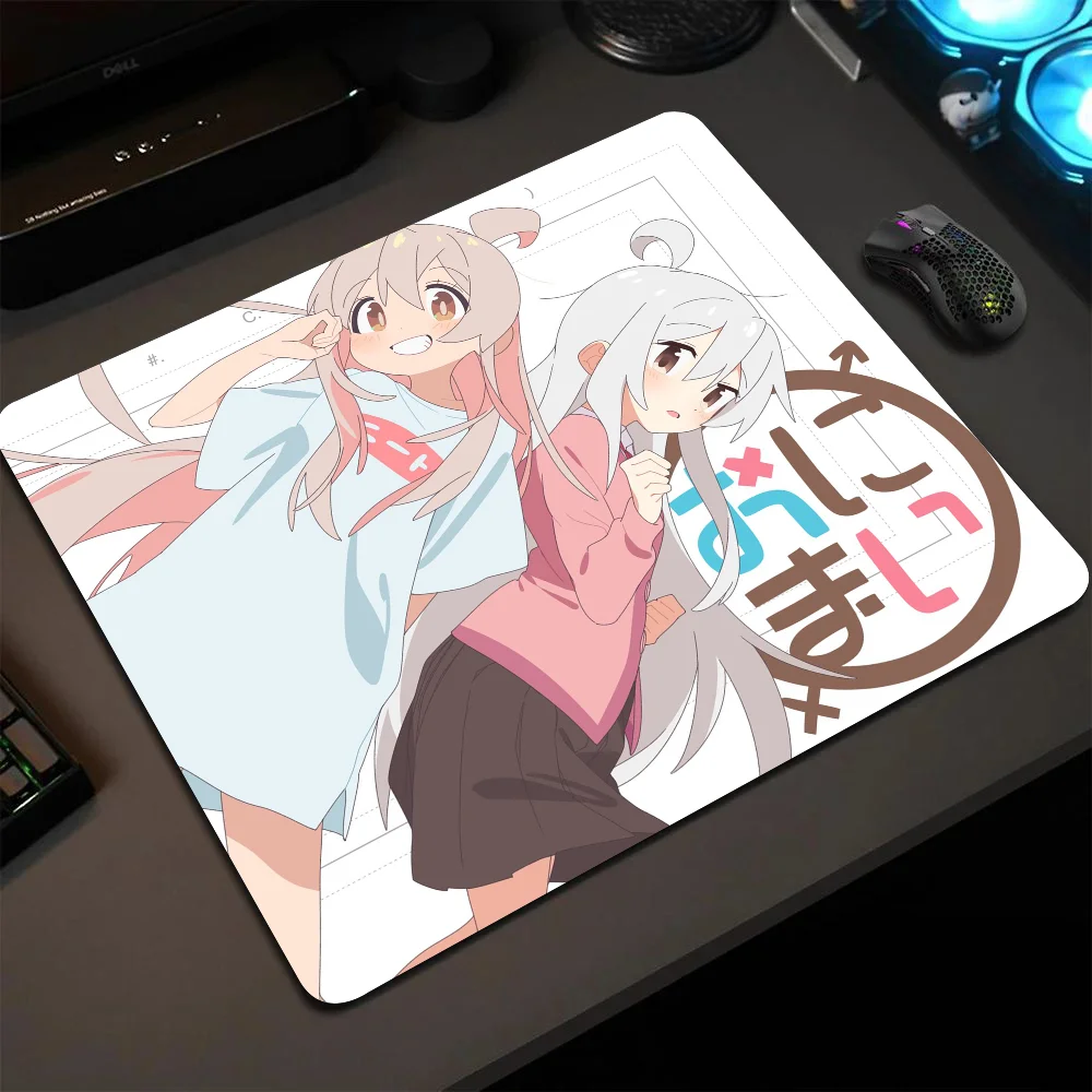 Anime Onimai I'm Now Your Sister Mousepad Small LockEdge Mouse Pad For Gamers Computer Desk Pad Rectangular Anti-slip Rubber