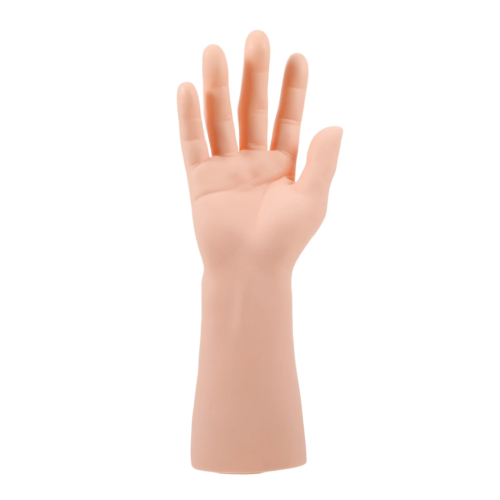 Simulated Male Hand Model Mannequin Display Stand Men Ring Holder for Jewelry Props