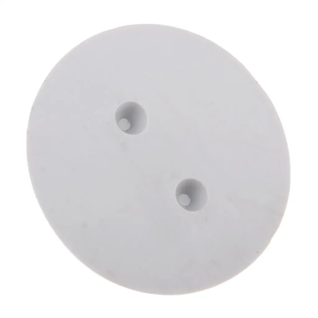 PVC Boat Accessory Rope Buckle for Kayak Single Hole Mount Patch Deck Bungee Cord Holder for Inflatable Raft