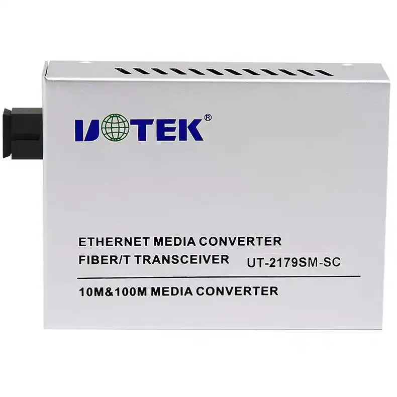 Single Mode Single Fiber Transceiver, 100Mbps Network Fiber Bidirectional Conversion Module, Yutai UT-2179SM Single Fiber