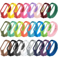 Strap for Mi band 7 6 Bracelet Sport Silicone Miband4 miband 5 Wrist Correa Replacement Wristband For Xiaomi Band 4 3 5 Puleira