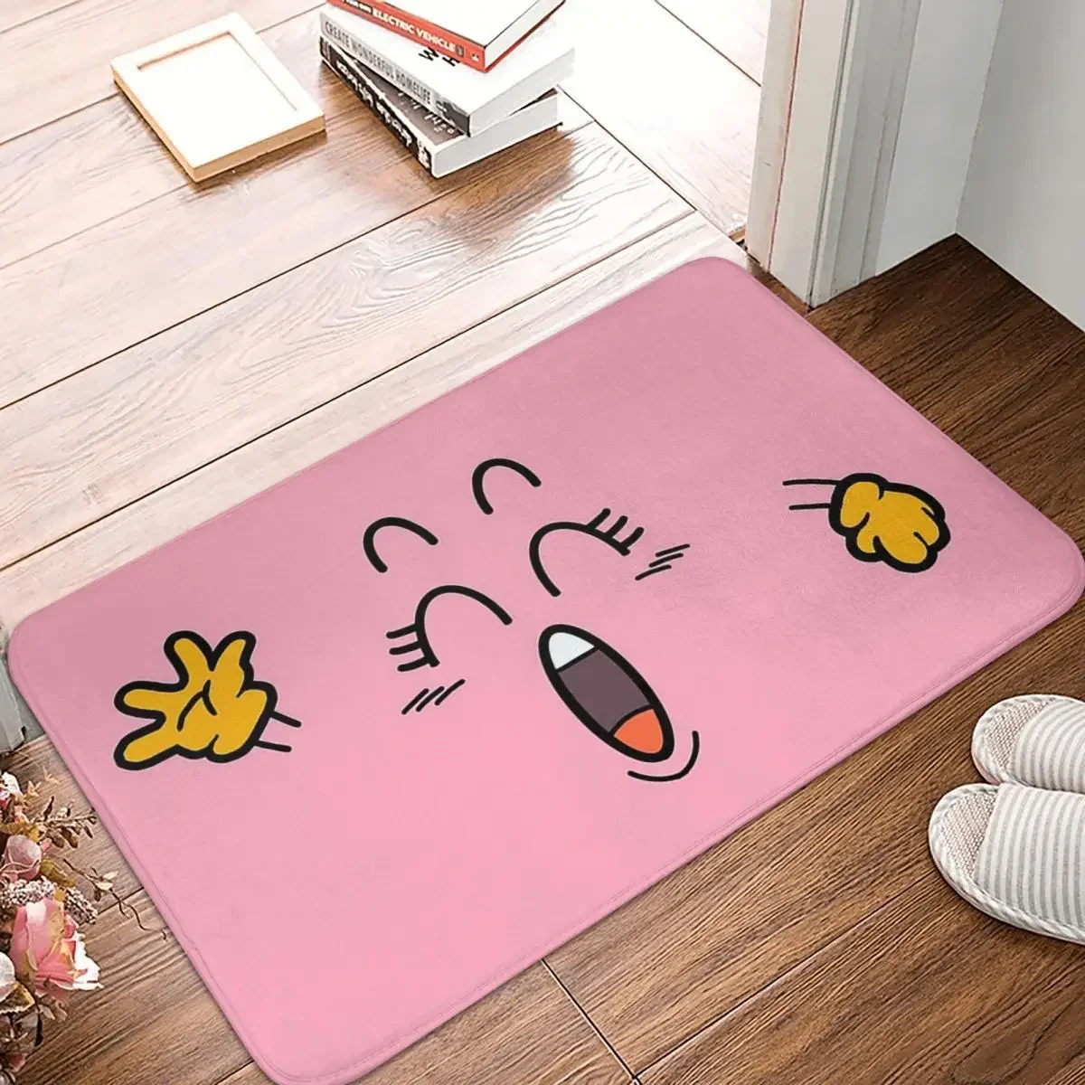 Dr Slump Non-slip Doormat Pinky Poop Bath Kitchen Mat Welcome Carpet Flannel Modern Decor