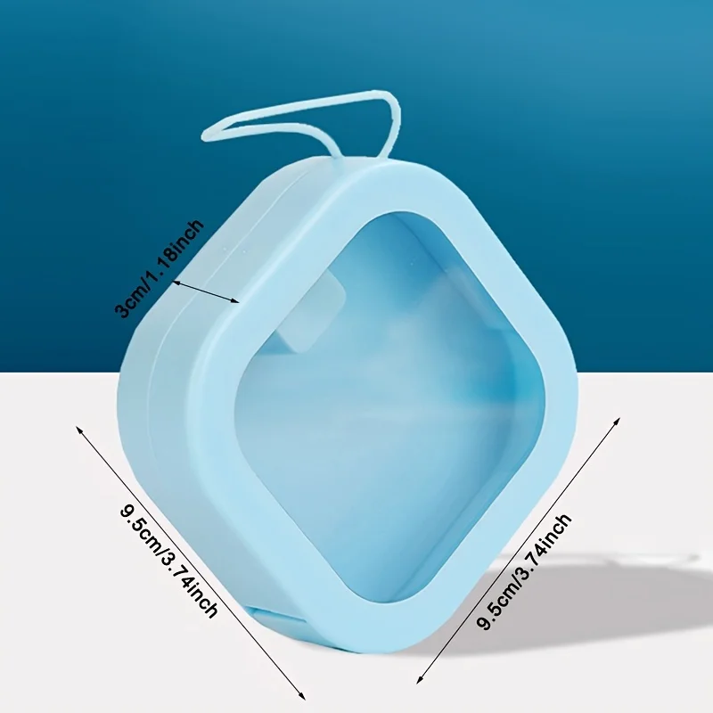 Portable Cosmetics Storage Case with Strap, Creative Storage Box for Cosmetics, Jewelry, Headphones,Travel Storage Box