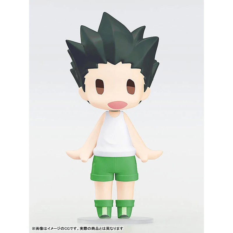 Original HELLO HUNTER×HUNTER Animation Game Peripheral Toys Kurapika Leorio Killua Gon Anime Action Model Figures Collection