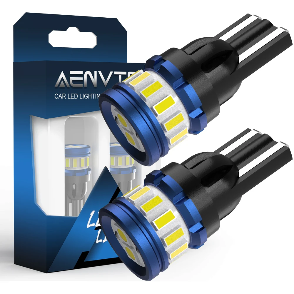 

AENVTOL 2x T10 W5W LED Canbus Interior Parking Position Light For Citroen C3 C4 C5 Seat Leon MK2 Mitsubishi Lancer Jeep Renegade