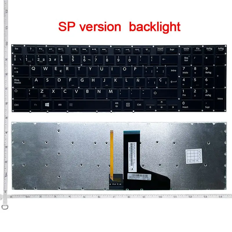 Nuevo teclado para Toshiba para Satellite P55 P55t P50-A P50-B P55t-A5202 US reemplazar el teclado del ordenador portátil