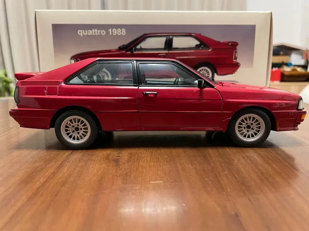 Autoart 1:18 Sport Quattro 1988 Simulation Limited Edition All Open Alloy Metal Static Car Model Toy Gift