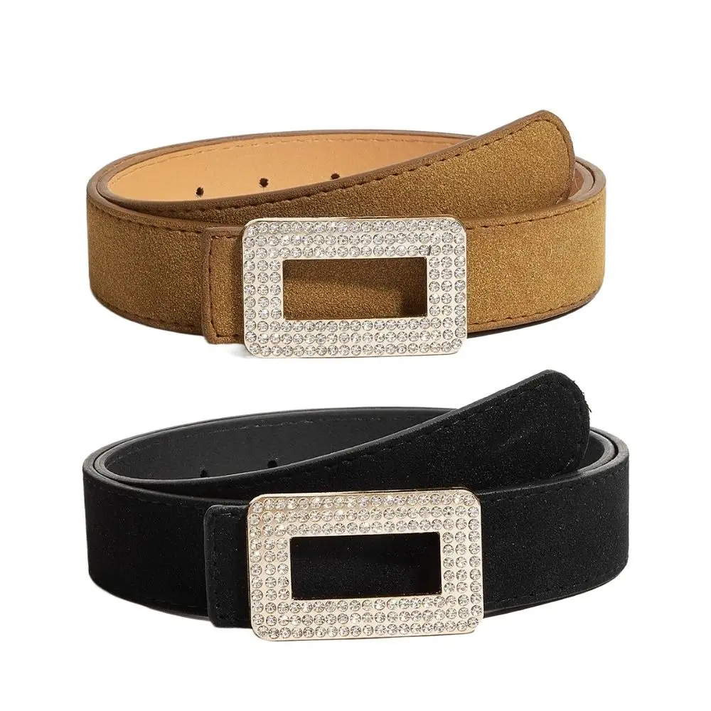 New Wide Women's Belt Vintage Casual Western Cowboy Belt Retro PU Leather Waistband