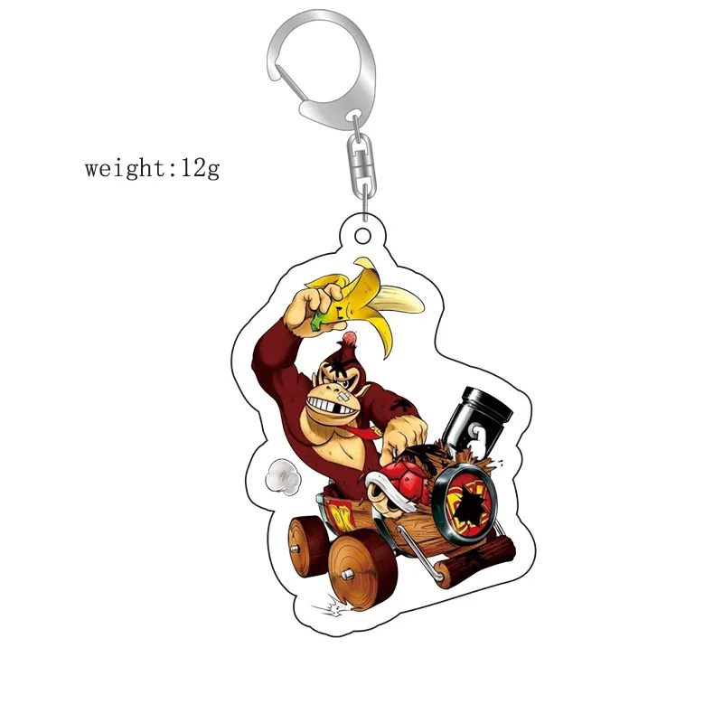 

Hot Sale Q Version Anime Gorilla Tag Monke Charms Acrylic Keychain Character Model Bag Pendant Friend Gift Jewelry Accessory