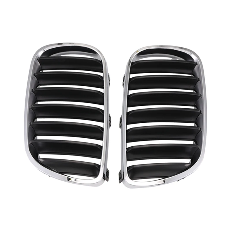 

For BMW X3 E83 2004-2006 Car Kidney Bumper Grille Grid Base Middle Net Grills 51113420091 51113420092