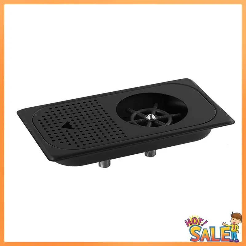 

AB68 Cafe Bar Cup Washer Embedded High Pressure Washer Colander Drain Tray Home Kitchen Accessories Barista Tool