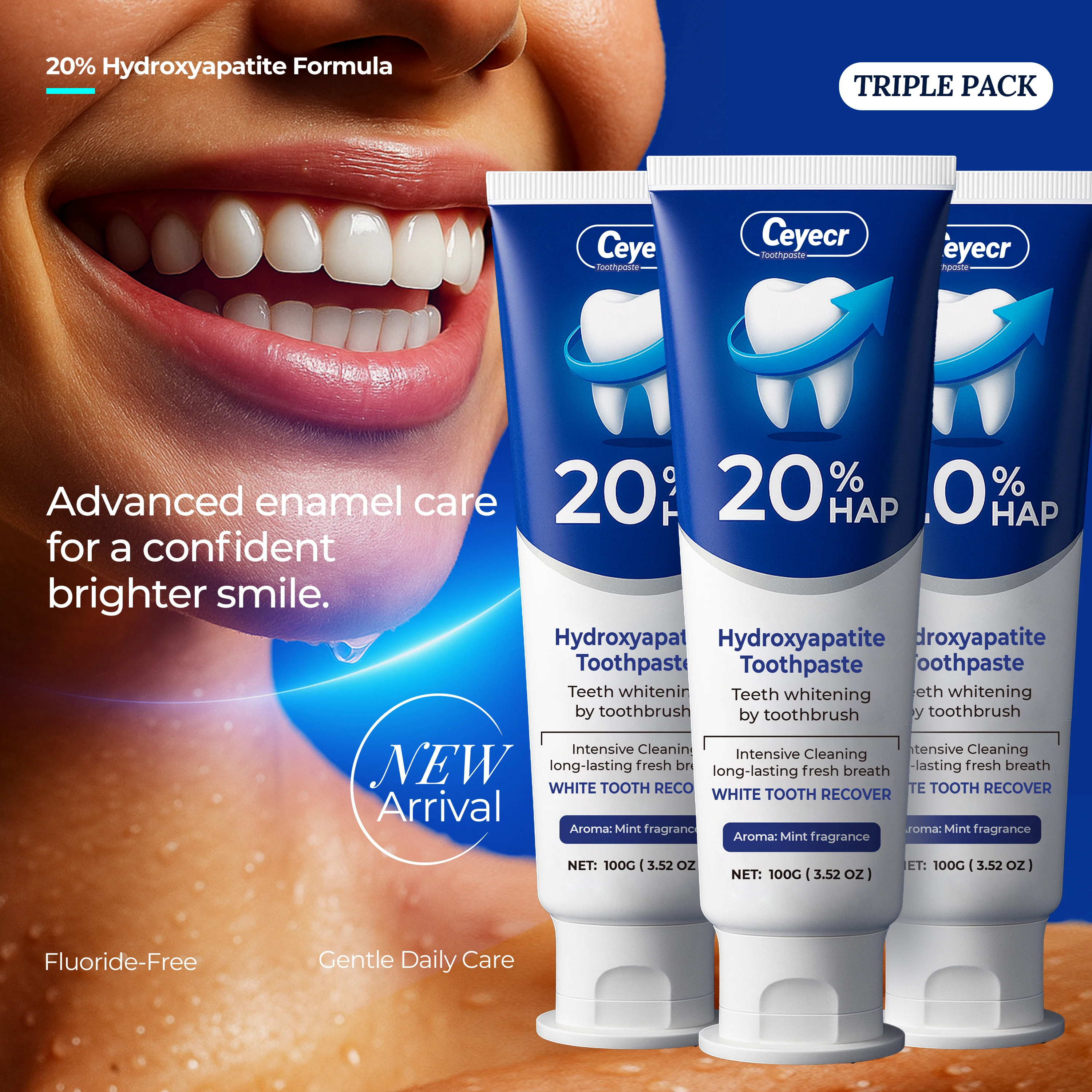 Buy 2 Get 1(3PCS)20% Hydroxyap - đánh giá và giá Remineralizing Toothpaste