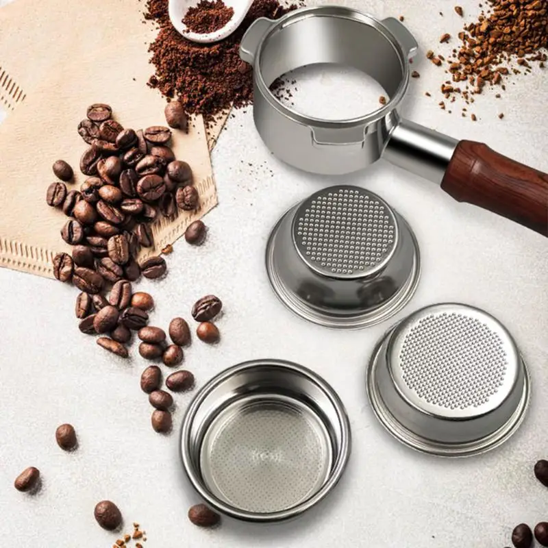 1Pcs 51/54mm 1-Cup 2-Cup Filter Replacement Filter Basket For Coffee Bottomless Portafilter Barista Espresso Accessories