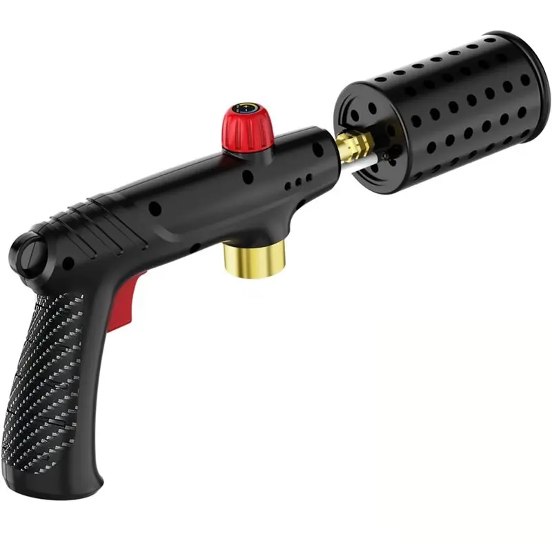 

ABKY-Handheld For BBQ, Grilled, Sous Vide Propane Torch Head With Adjustable Flame, Safety Lock& Wide Nozzle Design