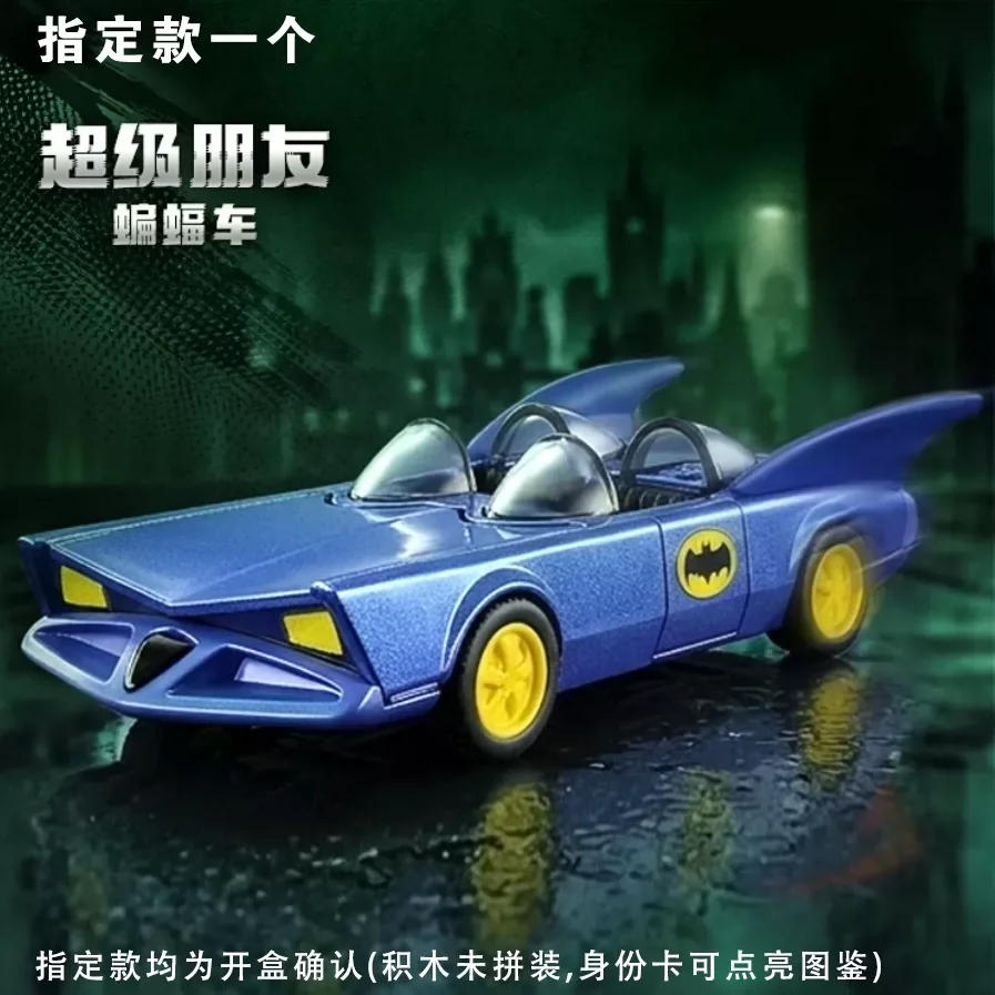 Blokees Batmobile Bouwstenen Auto E03 Serie 1 1:36 Schaal Batman Collectiemodel Voertuig DIY Montage Speelgoed Voor Volwassenen Hobby