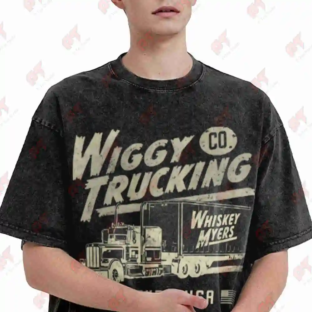 Whiskey Myers Peterbilt Vintage Washed Tee Pure Cotton T-Shirt