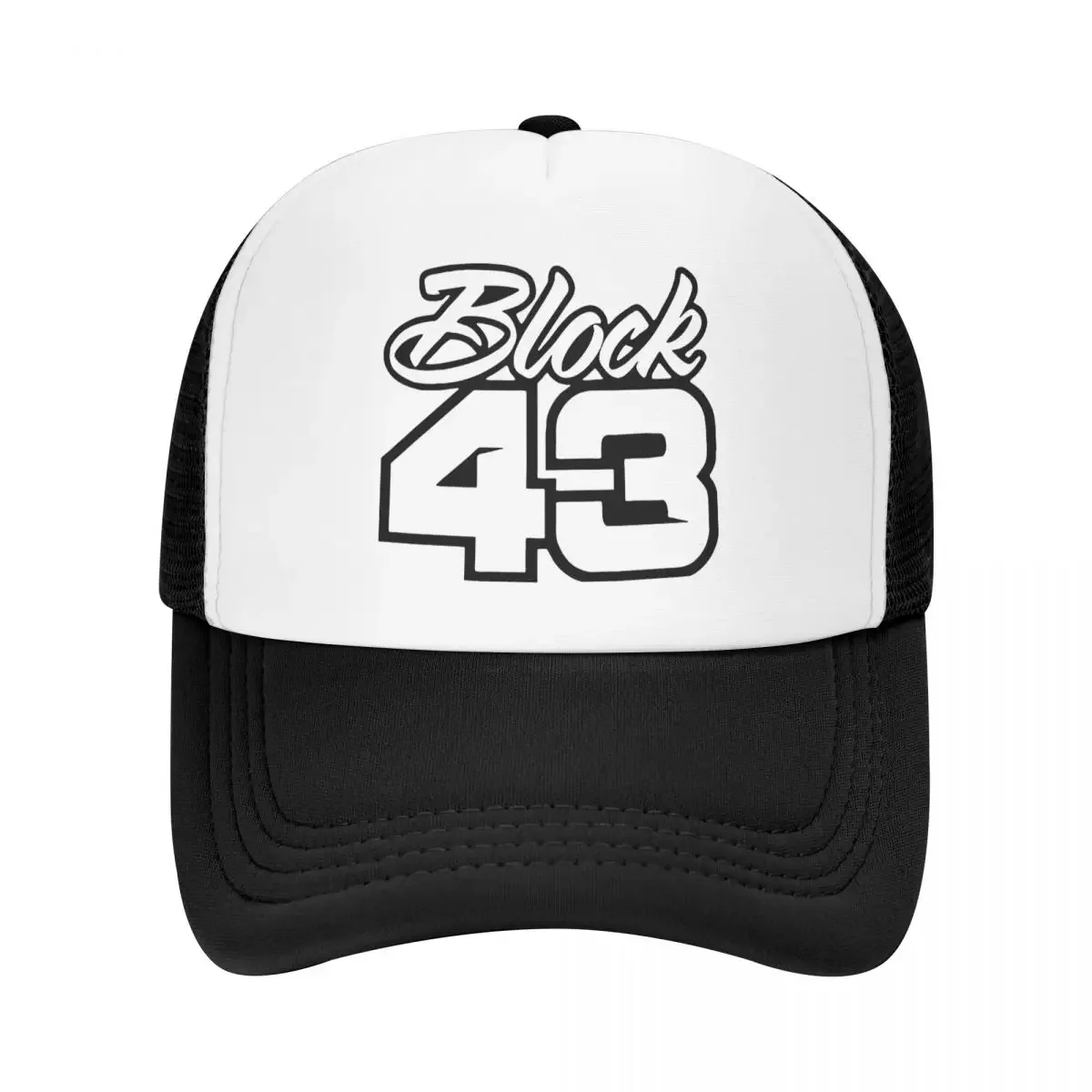 ken-block-43-logotipo-de-corrida-bone-de-caminhoneiro-adulto-ao-ar-livre-pai-chapeu-de-caminhoneiro-chapeu-de-pesca-ajustavel-malha-de-poliester-bone-de-beisebol-verao