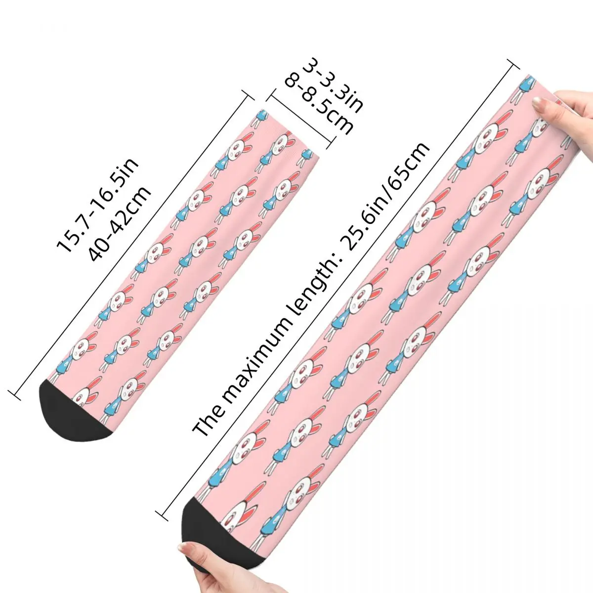 Ruby Animal Crossing Game Sock Socks Men Women Polyester Stockings Customizable Design
