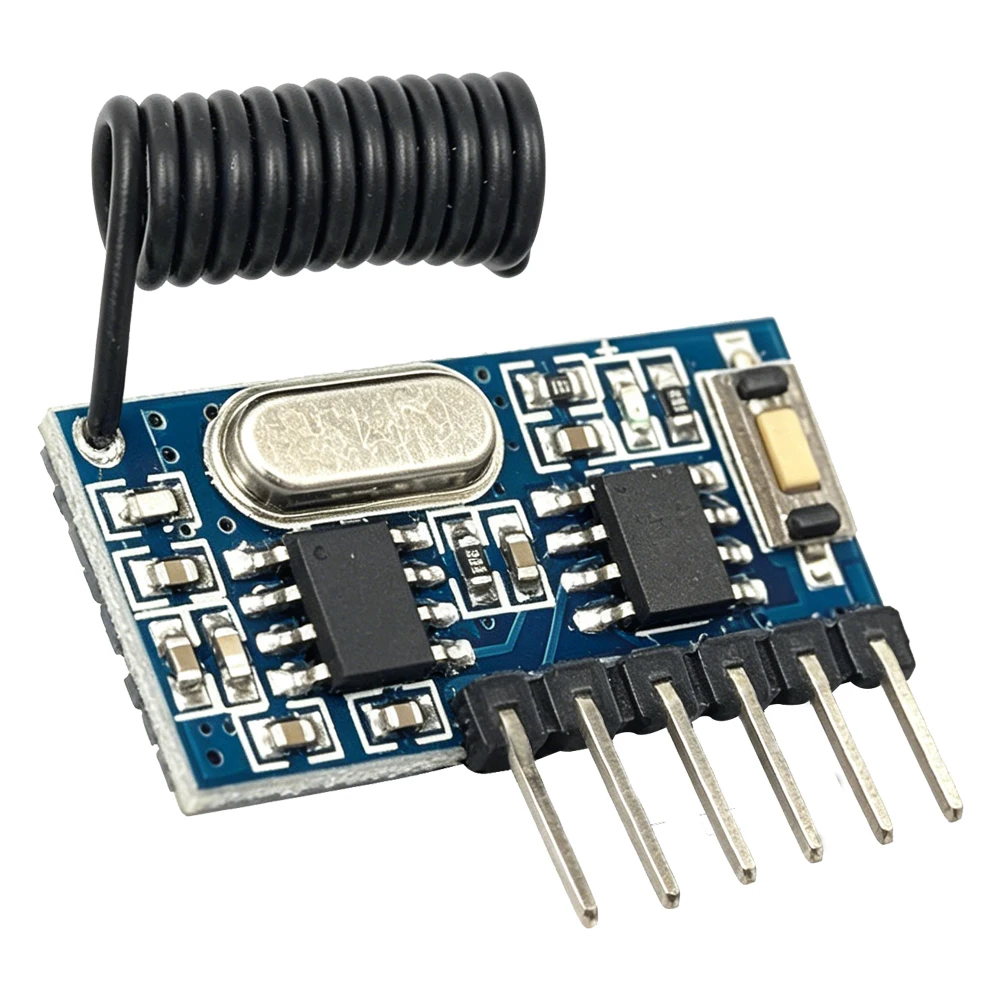 RX480E Wireless Receiver and Decoder Module  4-Channel CMOS High-Level 433 MHz 315MHz DC2.5 V-5V 7PIN