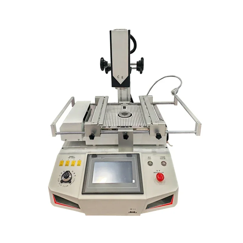 LYBGA R5880C Touch Screen BGA Rework Station Hot Air 3 Zones IC Desoldering Machine for Laptop Game Console Smartphone Repair