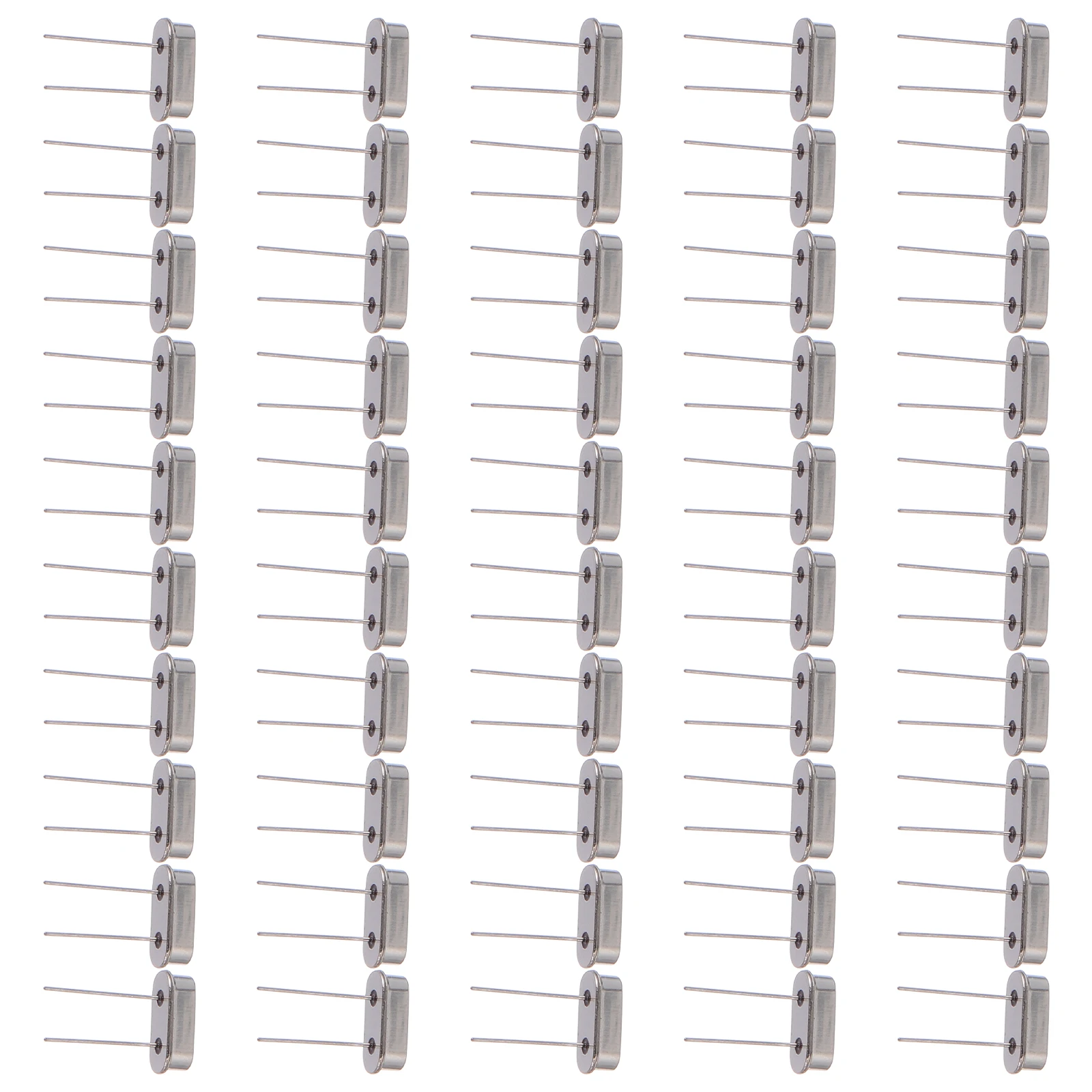 50Pcs Passive Quartz Crystal Resonators Extended Temperature Range High Stability Crystal Oscillators for Remote Controller