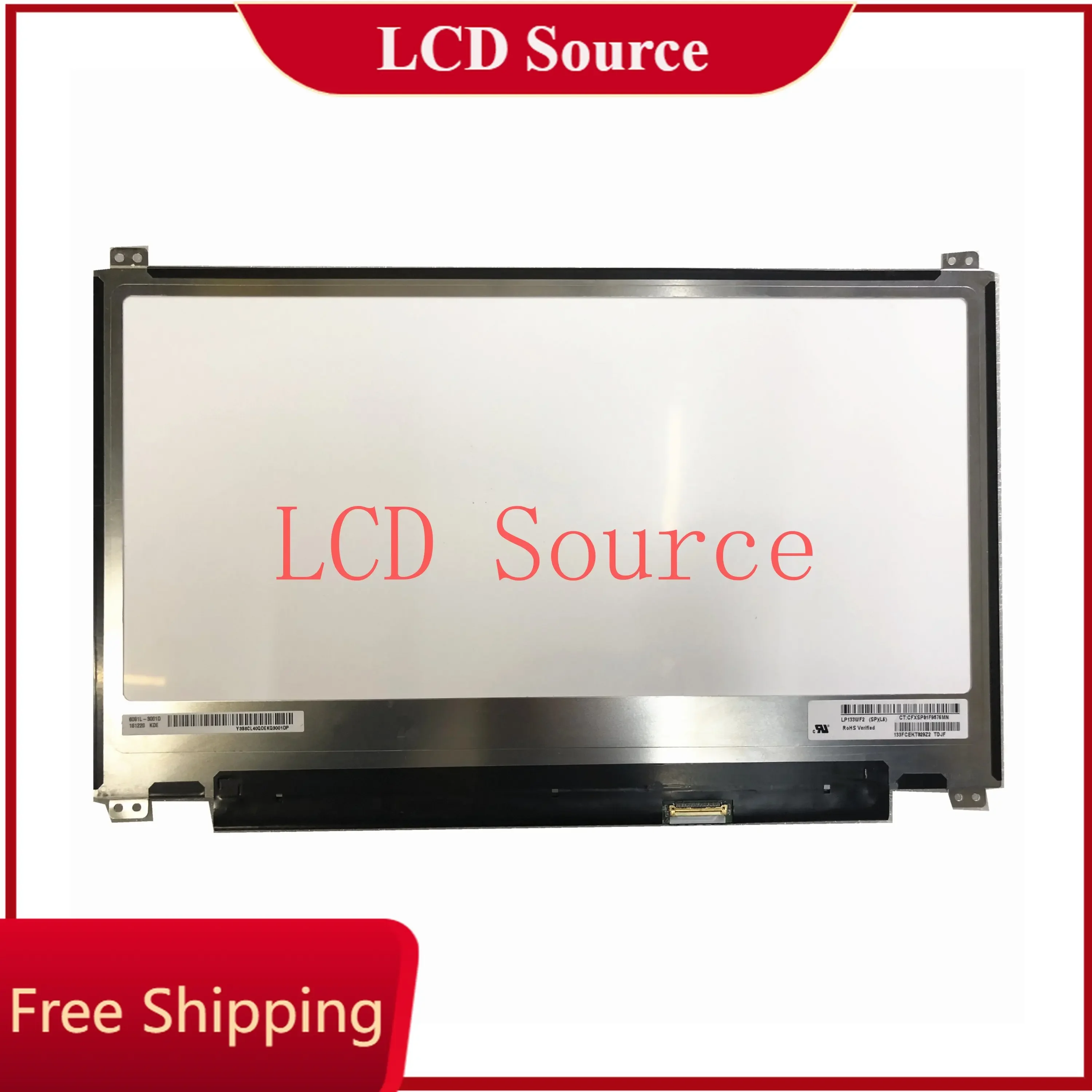 LP133WF2 SPL6 LP133WF2-SPL6 LP133WF2 (SP)(L6) fit 1920X1080 LCD SCREEN LP133WF2 SPL8 LP133WF2-SPL8 (SP)(L8) IPS 30 pin