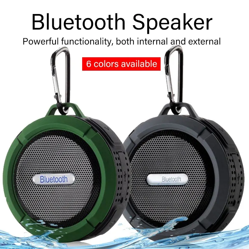 C6ステレオ Bluetooth防水サウンドスピーカーの実際の使い方とおすすめポイント