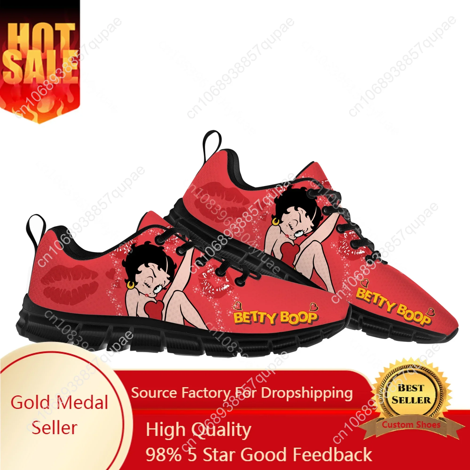 

Cartoon B-Bettyy Comic B-Boopp Manga Sports Shoes Mens Womens Teenager Kids Children Sneakers High Quality Sneaker Custom Shoe