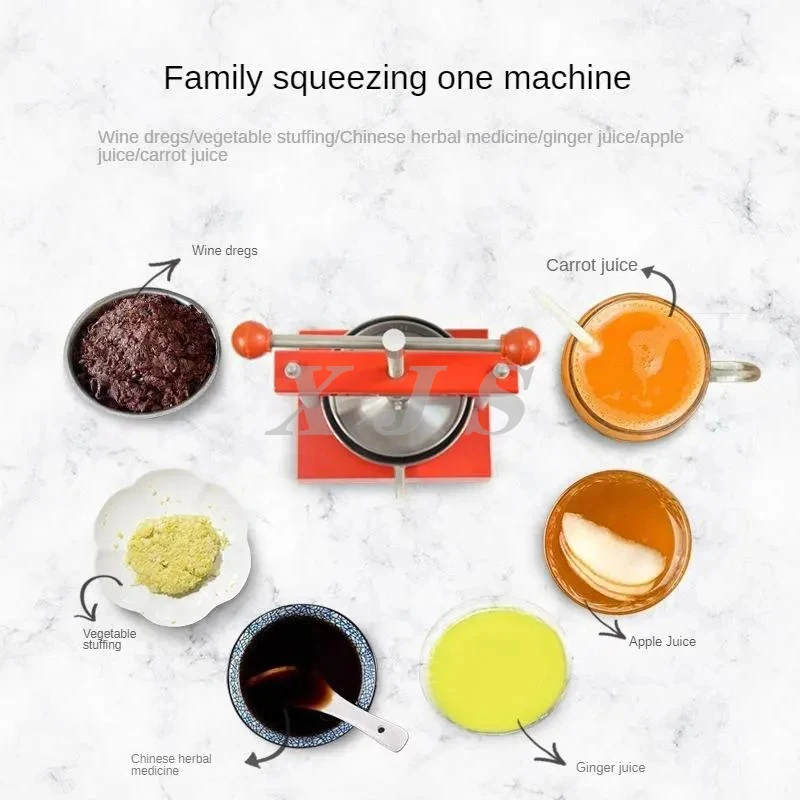 

Household Manual Stainless Steel Vegetable Water Dispenser/Tofu Residue Dewatering /Small Juicer Machine