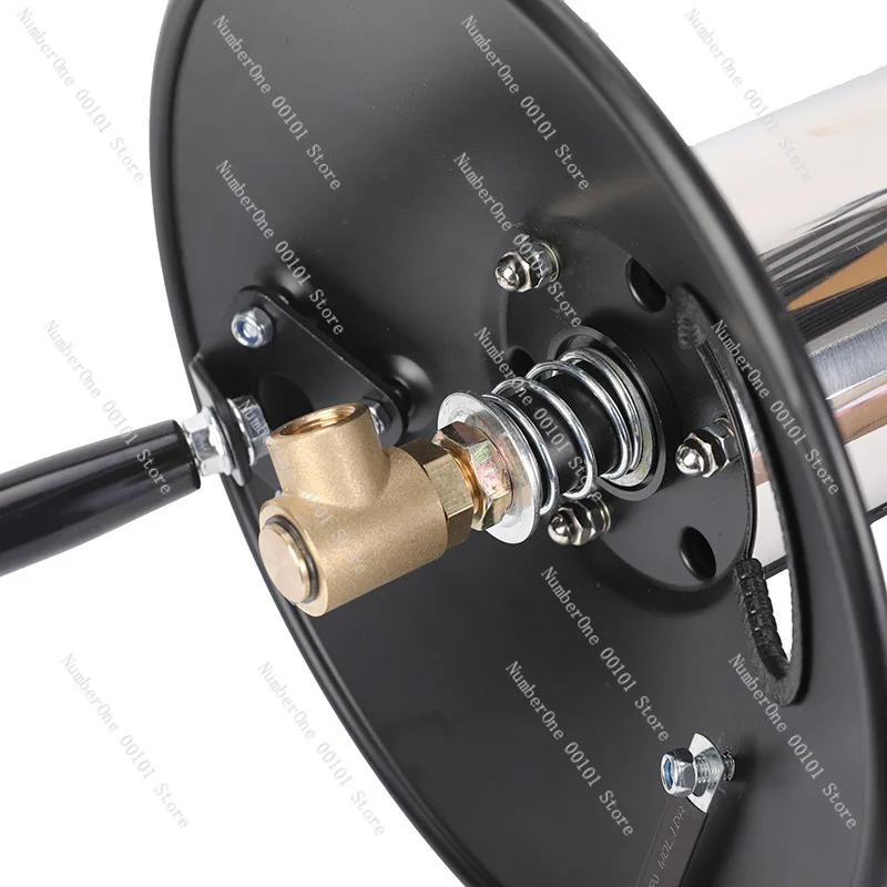 Hot Selling Hand Reel 30m Lubricating Oil Pipe Automatic Dredging Portable Hose Storage Reel