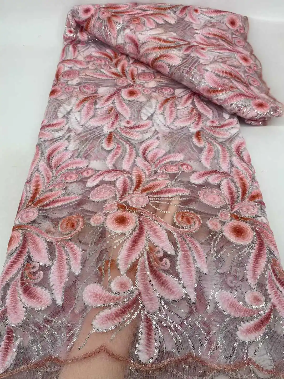 

Роскошная африканская кружевная ткань 2025, высокое качество, кружевная ткань с блестками, вышивка, французский тюль, кружевная ткань для женщин, нигерийские свадебные платья