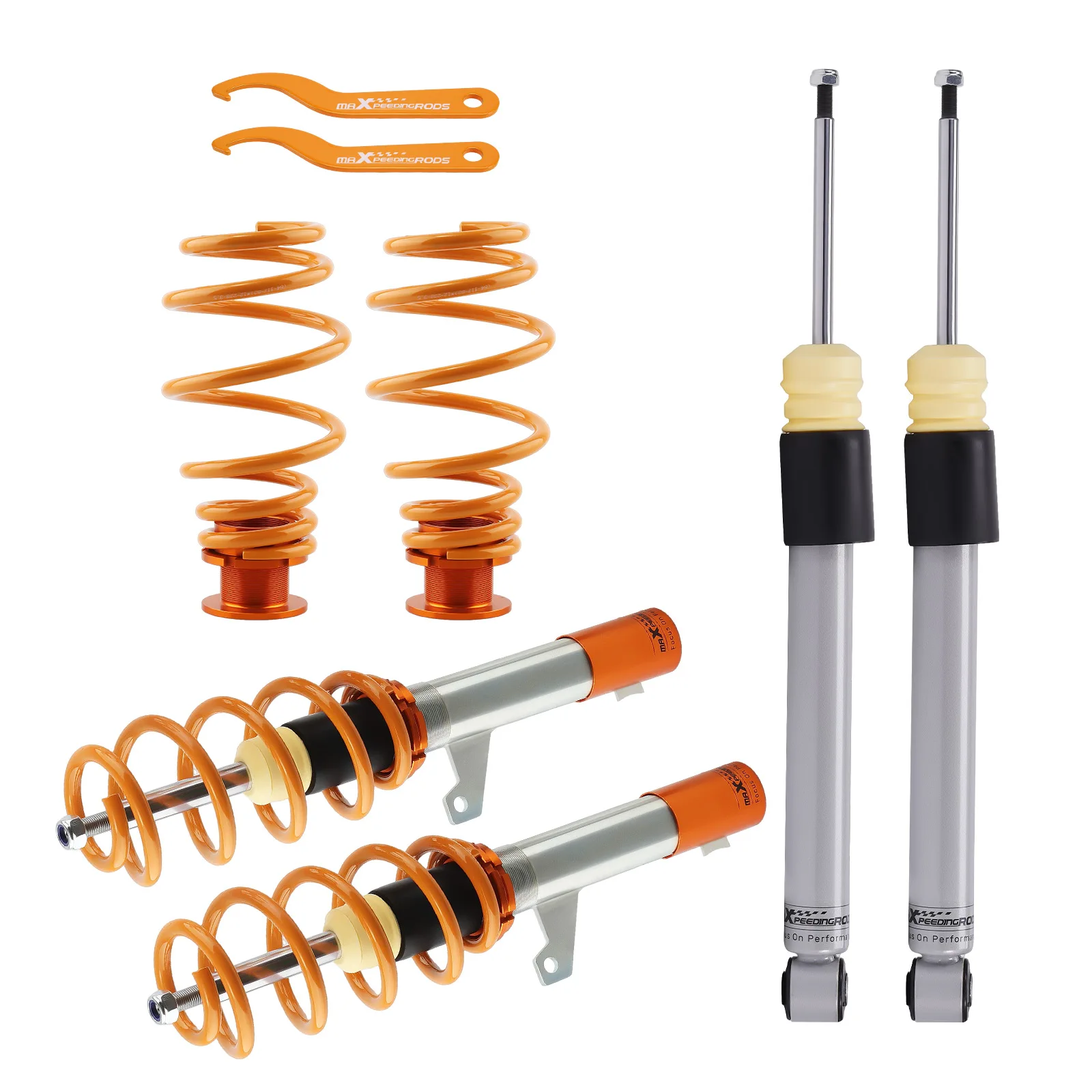 Coilover For VW Golf MK5 MK6 Jetta Passat Audi A3 8P (FWD) 2006-2014 Absorber Coilovers Lowering Suspension Shocks Struts