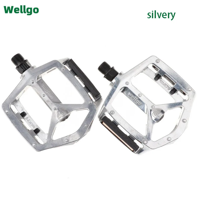 دواسات تحمل مزدوجة DU من WELLGO B249 خفيفة الوزن وعالية القوة من مادة سبائك الألومنيوم عمود فولاذي من البورون
