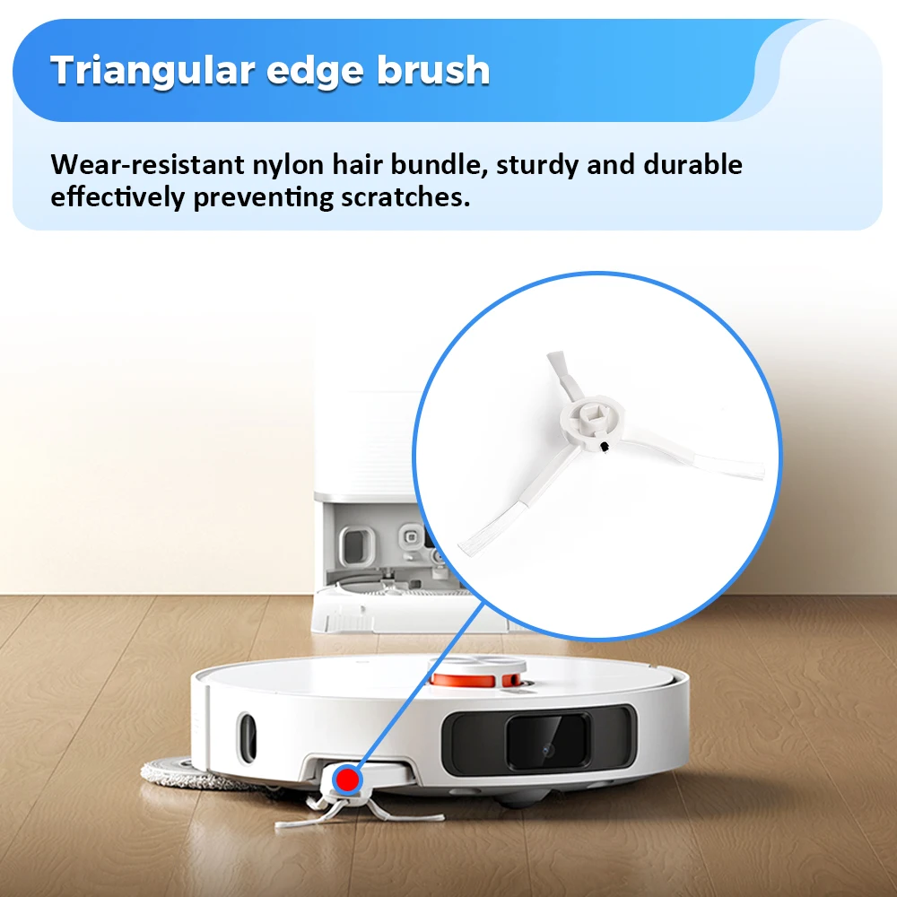 Suku Cadang untuk Xiaomi X20 + X10 + X20 Plus X10 Plus Robot Penyedot Debu Aksesori Rol Sikat Sisi Utama Filter Tas Debu Pel