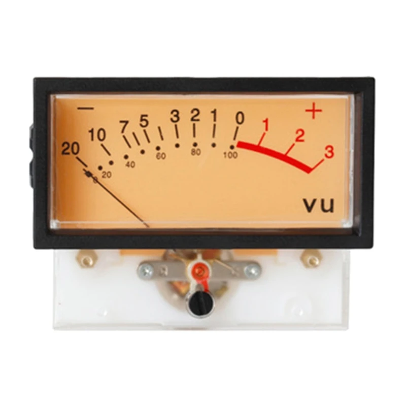 Y1UD Double Pointer Vu Meter Db Stereo Audio Amplifier Board Power Amplifier Panel Dual Analog