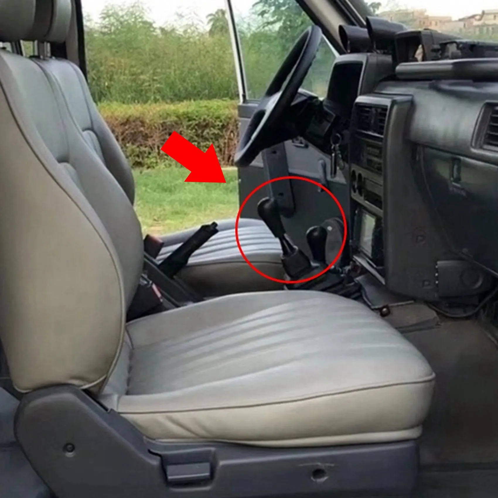 Manual Car Pookknop Gaiter Shifter Knop Voor Nissan Safari Patrol Y60 Gq