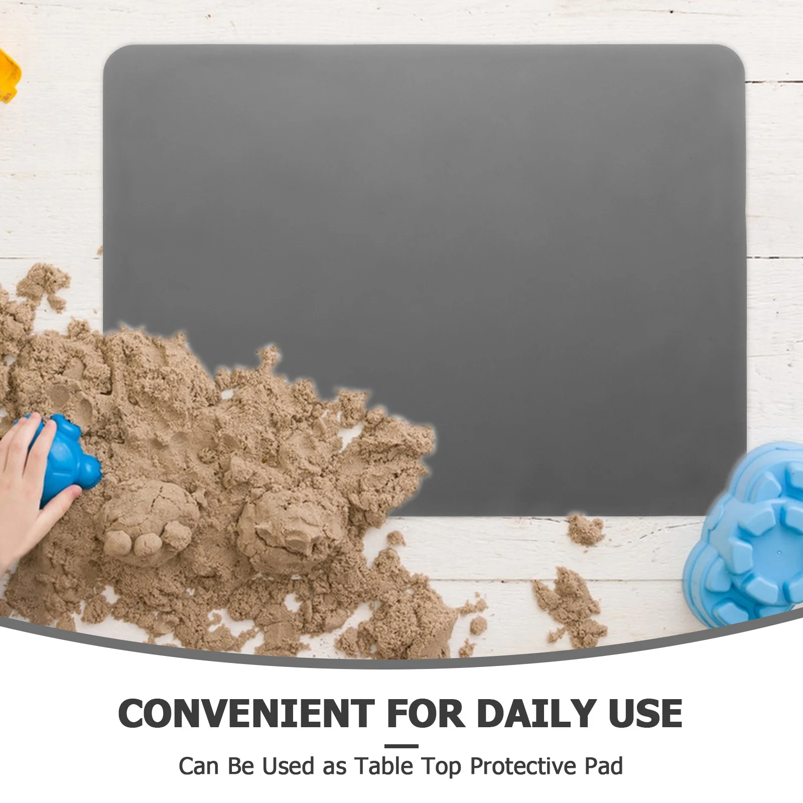 3 قطعة حصيرة حرفية من السيليكون غير قابلة للانزلاق حامي مكتب اللوحة الجدول حصيرة لمساحة العمل الفنية المطبخ كونترتوب الطعام #4