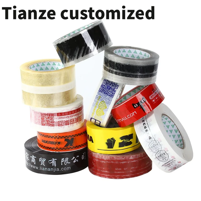 10 pieces（custom）Branded custom logo printed packing tape with company logo