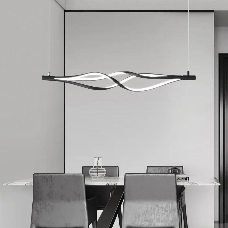 TechHPModern Home Decor Led Lights Pendant Light Lamps For Living Room Chandeliers For Dining Room