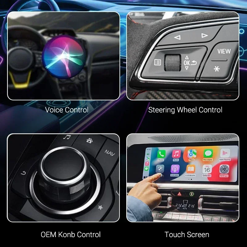 2026 Latest Wireless CarPlay Dongle Bluetooth WiFi Easy Plug Use Supports OTA Upgrades Works with 99 Percent Vehicles