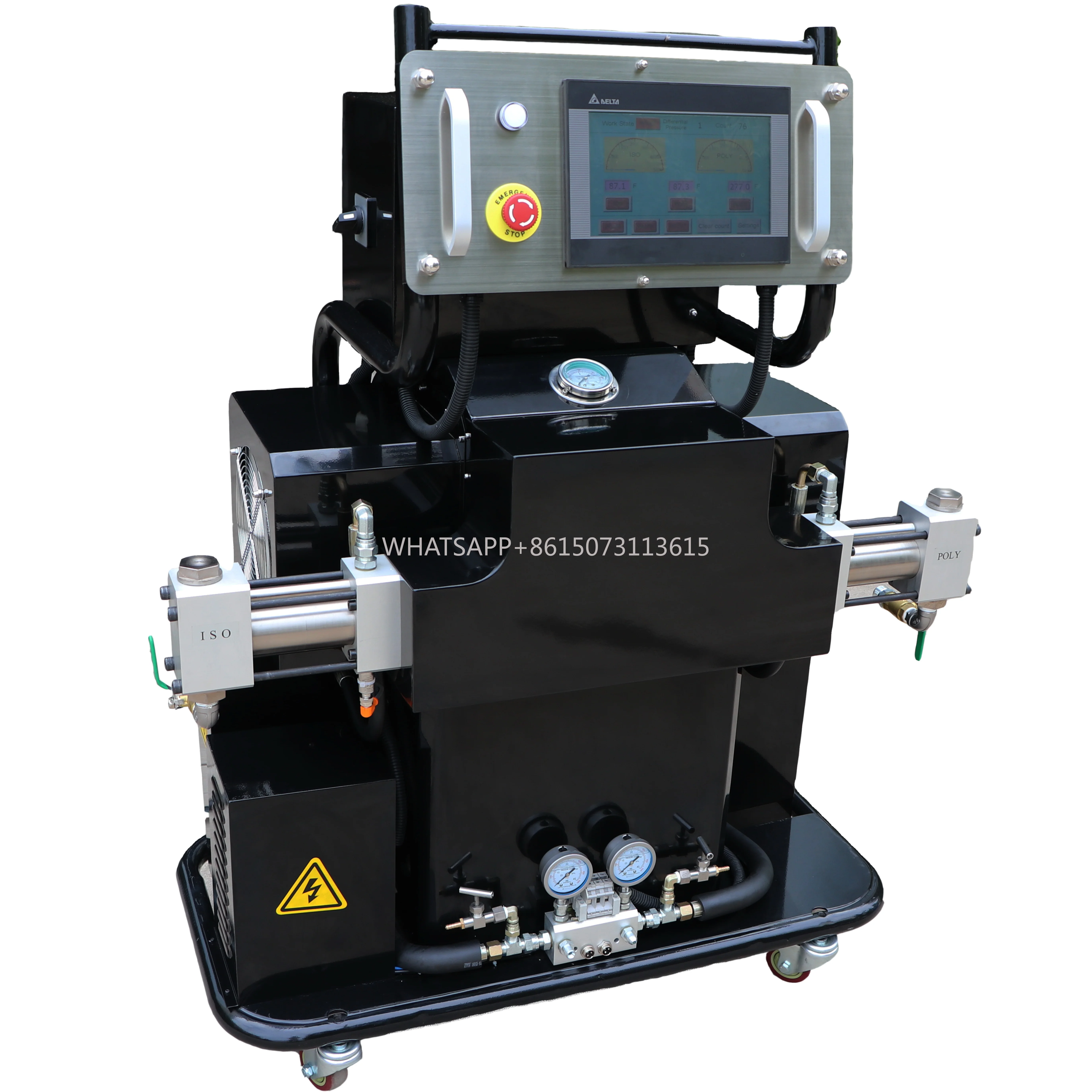 Máquina hidráulica automática de espuma en aerosol de PU de alta presión FD-511 para plantas de construcción y fabricación para uso en paredes y techos