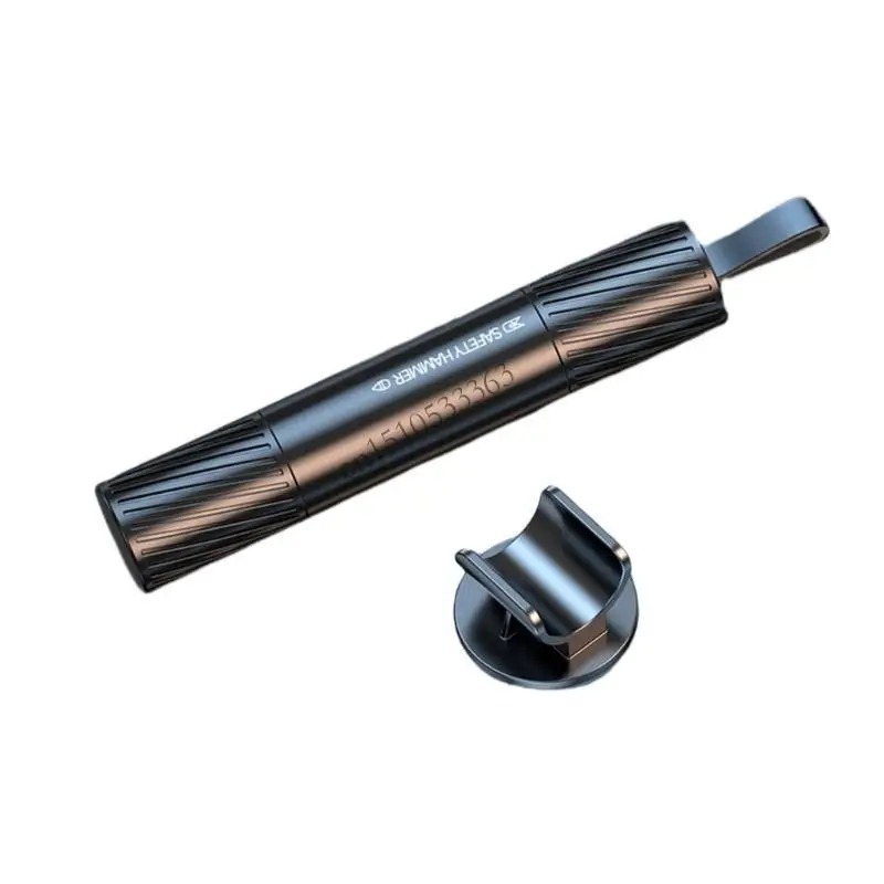 مطرقة الهروب لسلامة المركبات 090E مزودة بأداة تحطيم النوافذ وقطاعة الحزام، مطرقة إنقاذ الحياة الآمنة في حالات الأزمات #2