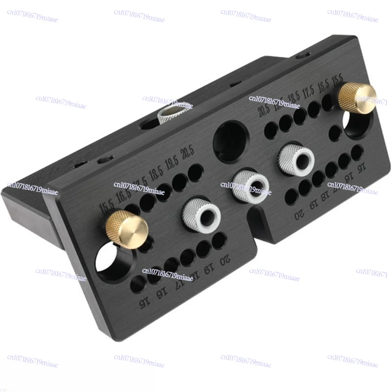 Woodworking professional three-in-one, hole punch, hole opener fixed log tenon, woodworking DIY professional auxiliary tools
