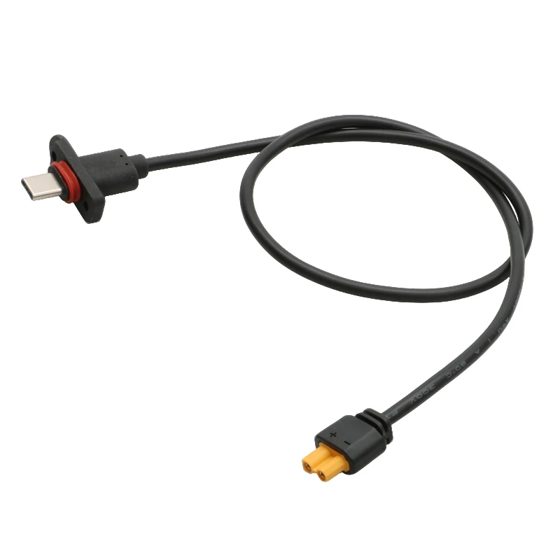 

1 шт. DC13V кабель питания OSDK/E-Port соединительный провод Type-C к XT30 гнездовой разъем для подключения оборудования дрона DJI M400 RC