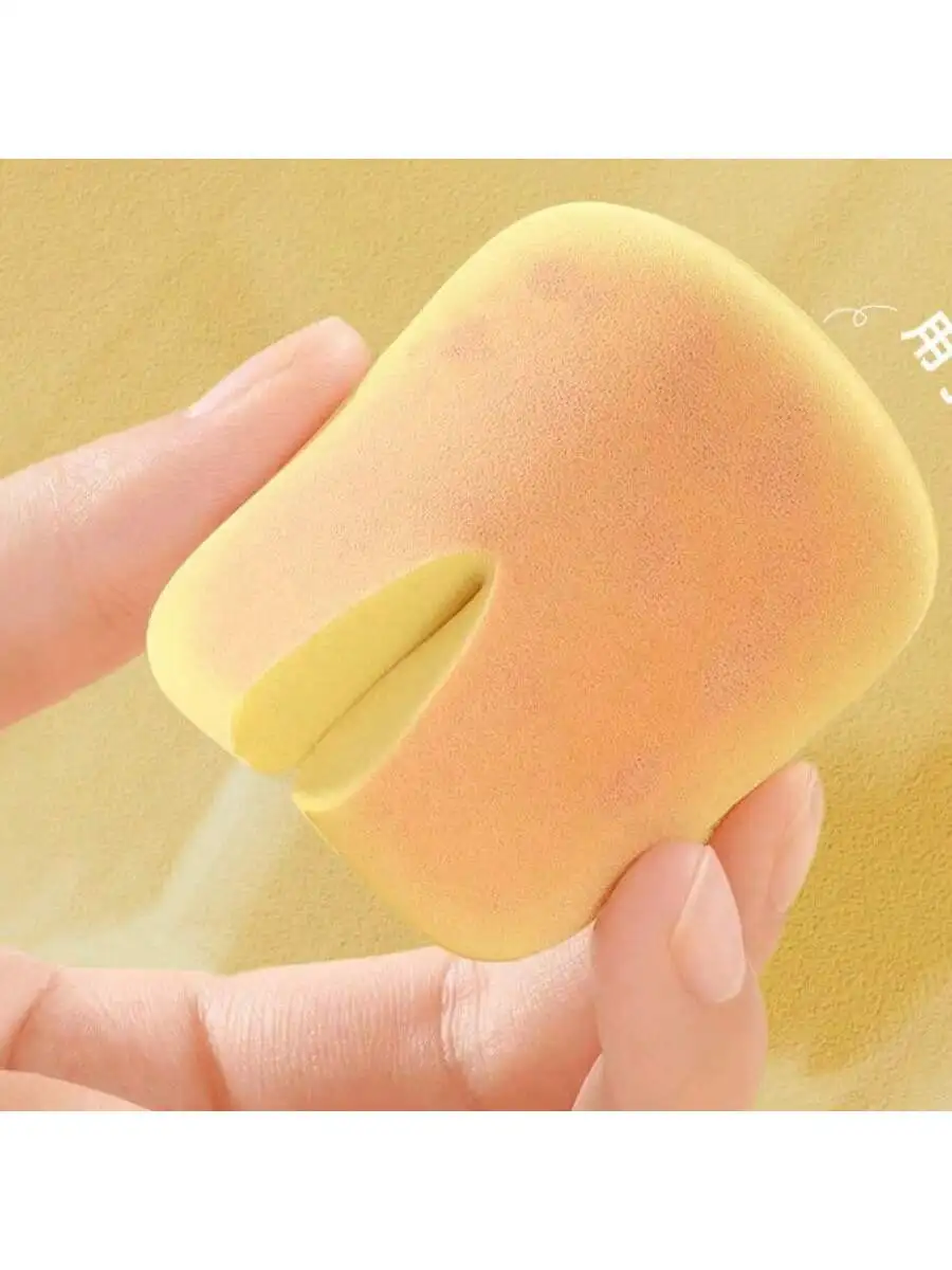 スクエアバターケーキエアクッションパウダーパフ乾湿両用ビューティーエッグ両面パウダーレジスタントメイクアップツールルースパウダー