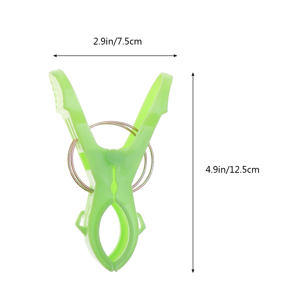 

5 Pcs Large Quilt Clips Oversized Plastic Clothes Clips for Drying Towel Bathroom Queen Size Firm Grip No Slip