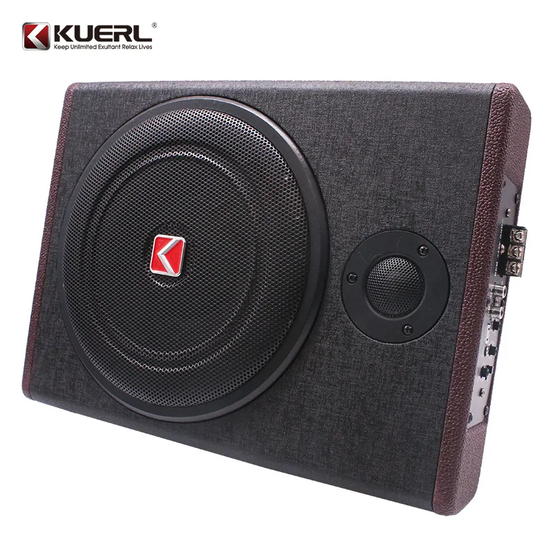 k-808APR Car Audio Upgrade 8-Inch Subwoofer Maximum Power 600W Under-Seat Full-Range Speaker