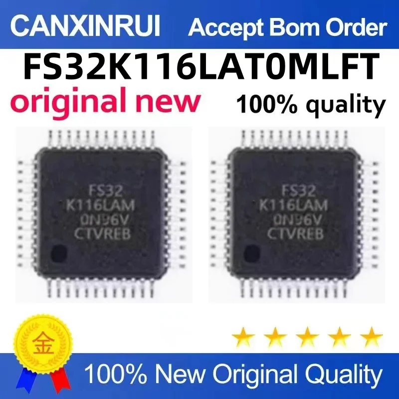 

Brand new original FS32K116LAM FS32K116LAT0MLFT LQFP-48