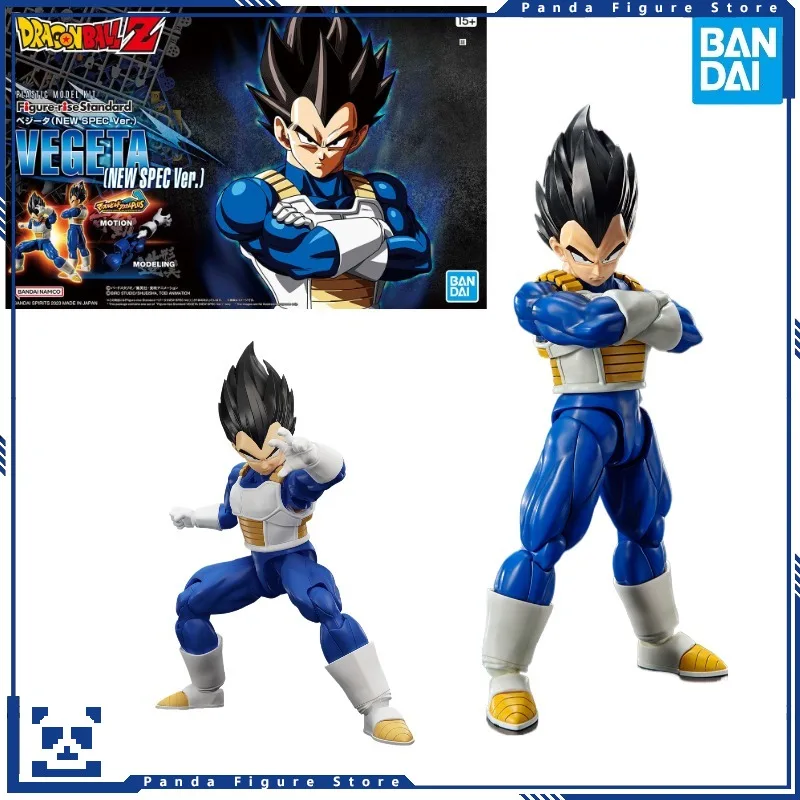 

In Stock BANDAI Anime Figure-rise Standard FRS Vegeta IV DRAGON BALL Assembly Plastic Model Kit Action Toy Figures Gift